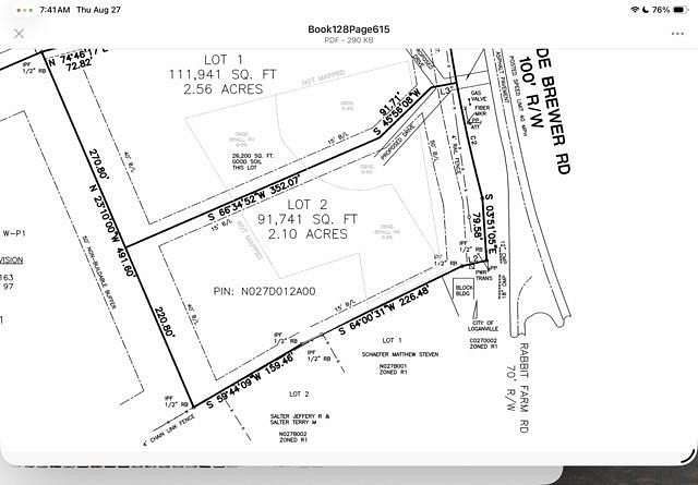 2.1 Acres of Residential Land for Sale in Loganville, Georgia