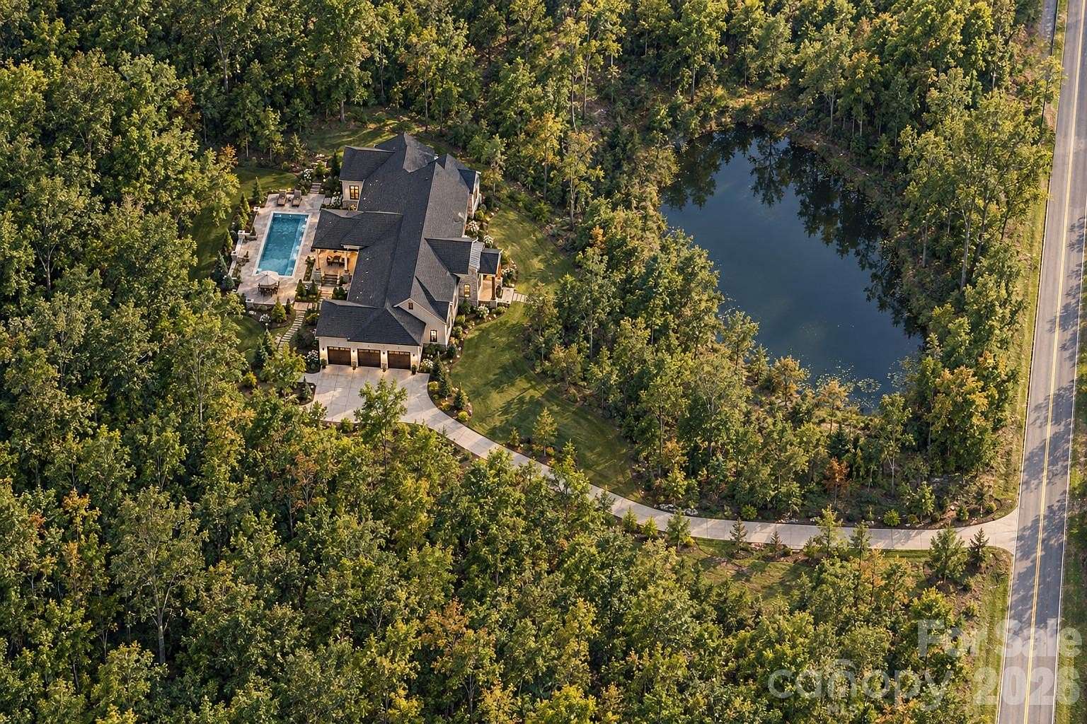 6.4 Acres of Land with Home for Sale in Stanfield, North Carolina