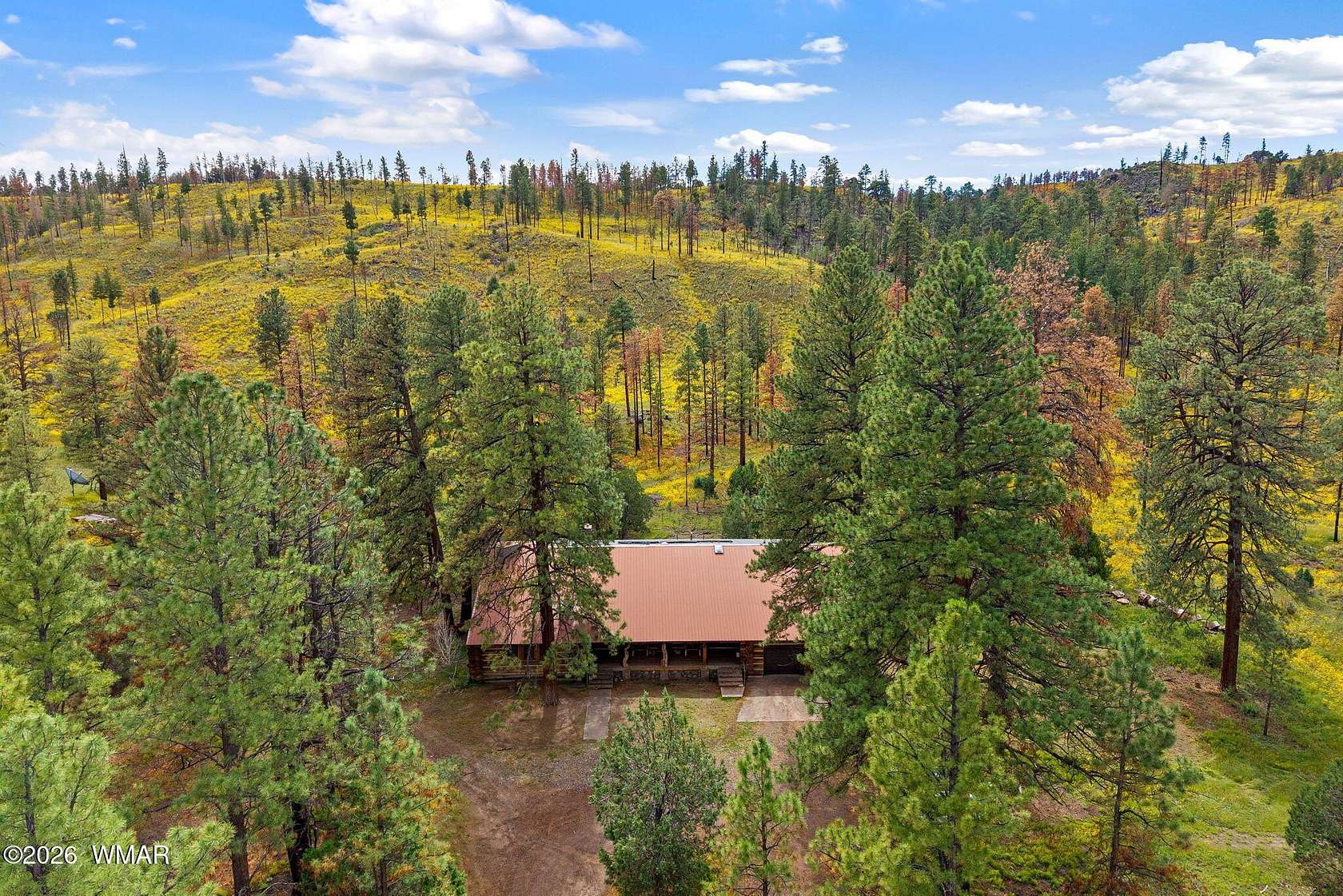 40 Acres of Land with Home for Sale in Eagar, Arizona