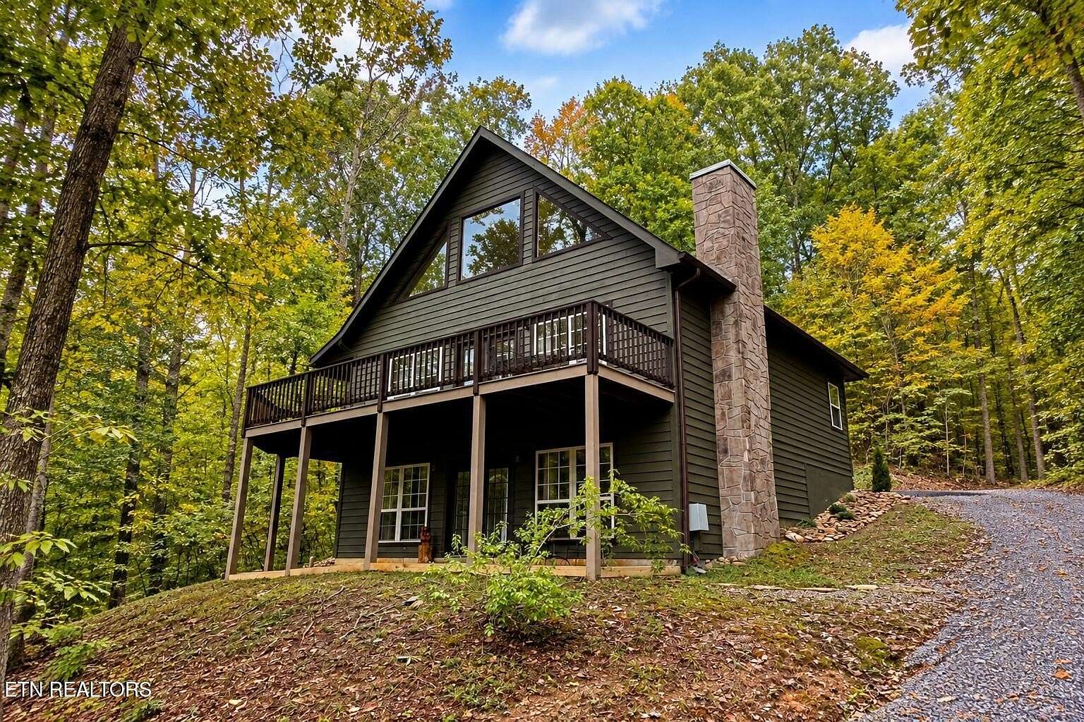 3.58 Acres of Land with Home for Sale in Townsend, Tennessee