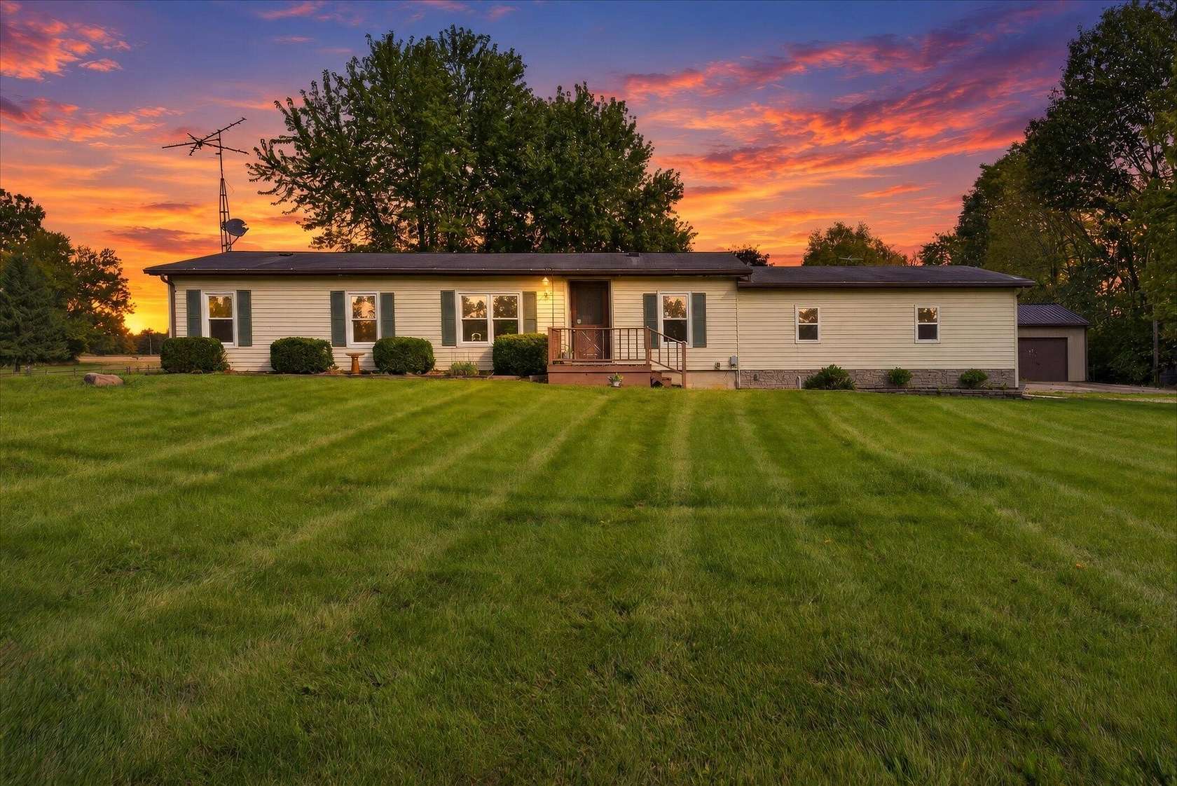2 Acres of Land with Home for Sale in Clinton, Michigan