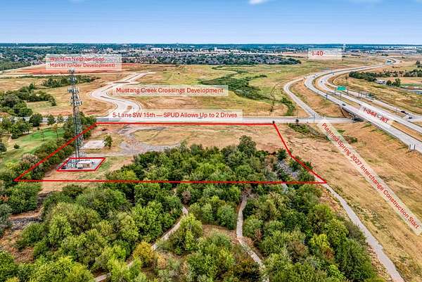5 Acres of Commercial Land for Sale in Yukon, Oklahoma