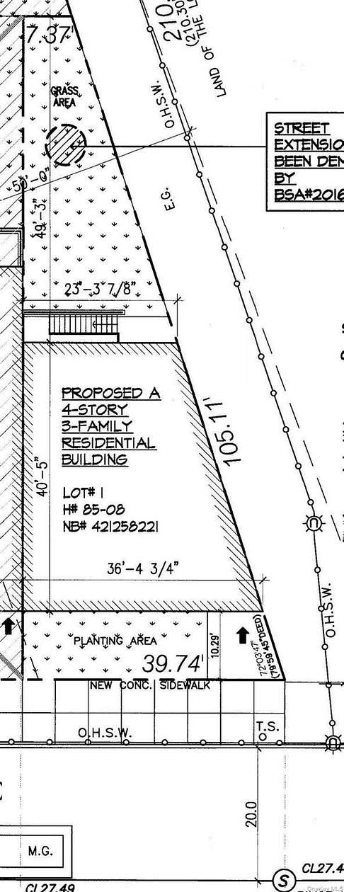0.09 Acres of Residential Land for Sale in Elmhurst, New York