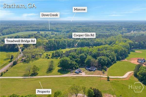 10.9 Acres of Land for Sale in Statham, Georgia