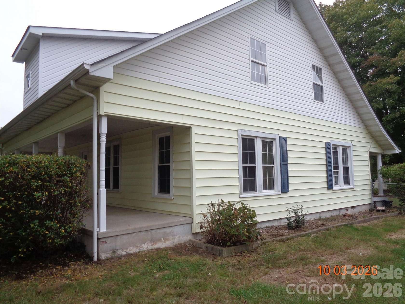 3.88 Acres of Land with Home for Sale in Granite Falls, North Carolina