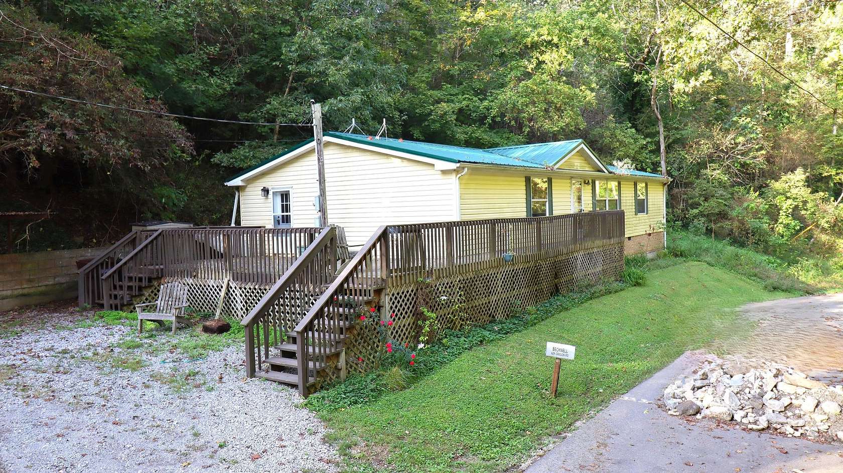 8.15 Acres of Land with Home for Sale in Salvisa, Kentucky