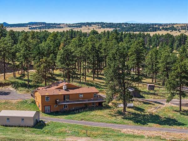 40 Acres of Agricultural Land with Home for Sale in Calhan, Colorado