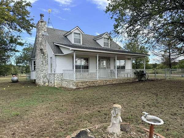 2.75 Acres of Land with Home for Sale in Wetumka, Oklahoma