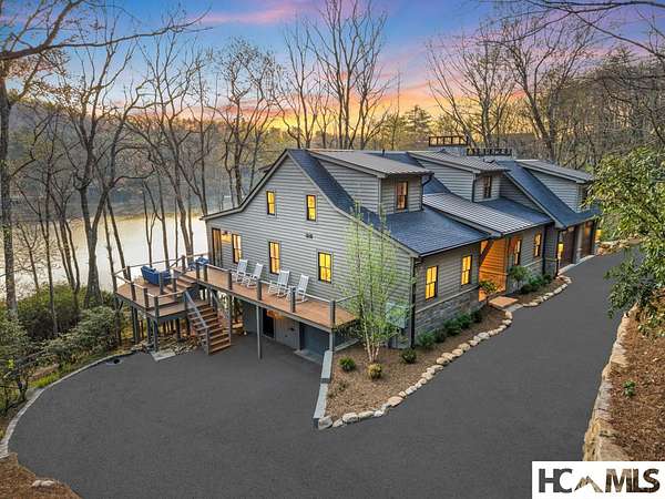 1.82 Acres of Land with Home for Sale in Lake Toxaway, North Carolina