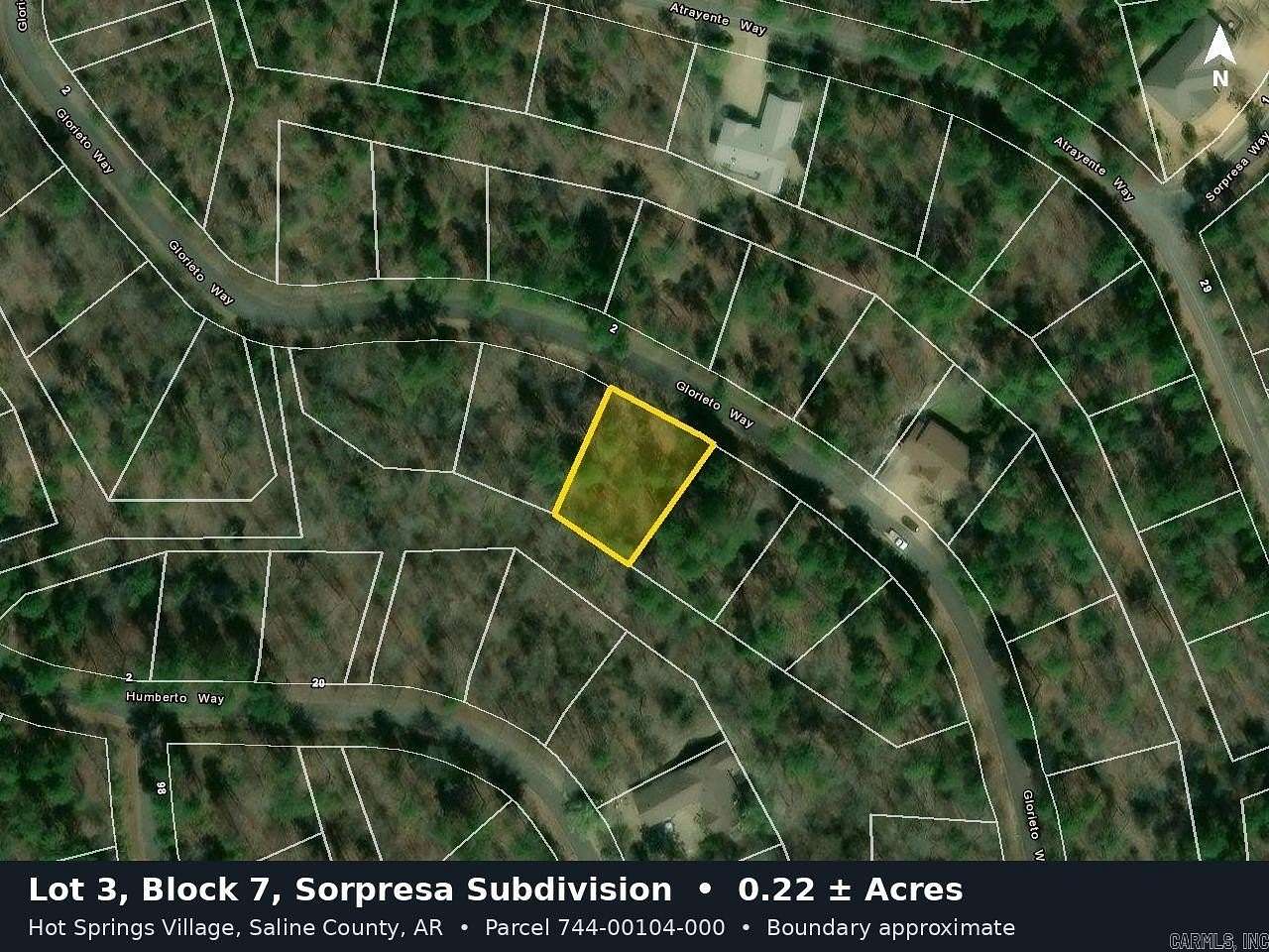 0.22 Acres of Residential Land for Sale in Hot Springs Village, Arkansas
