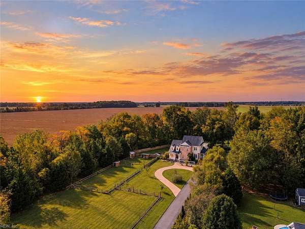 3.36 Acres of Land with Home for Sale in Chesapeake, Virginia