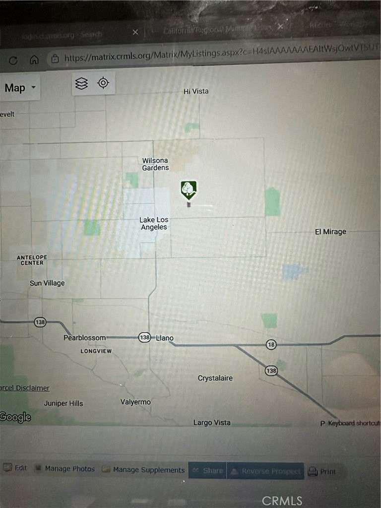20.4 Acres of Land for Sale in Palmdale, California