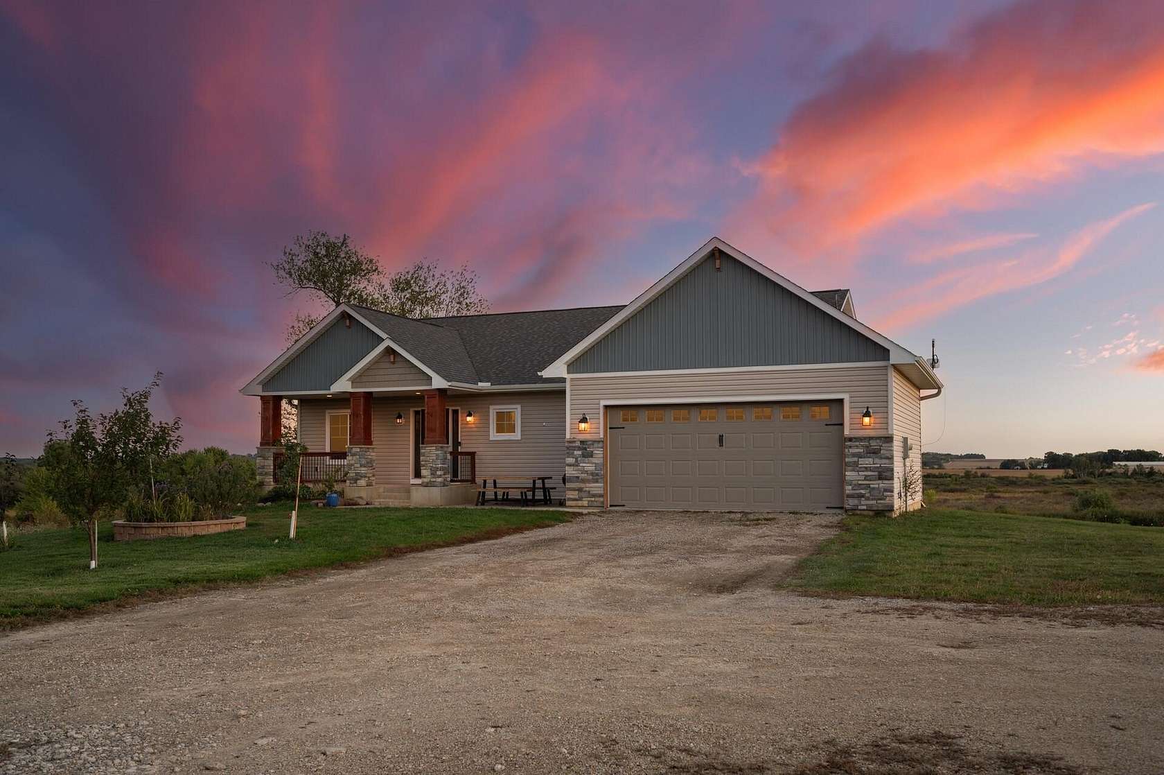 40 Acres of Land with Home for Sale in Farmington, Minnesota