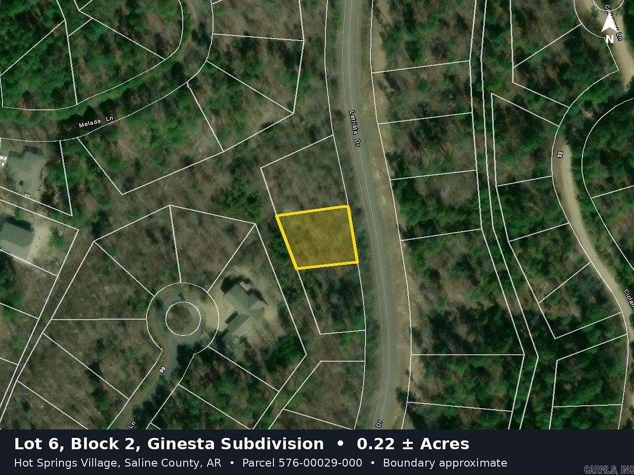 0.22 Acres of Residential Land for Sale in Hot Springs Village, Arkansas