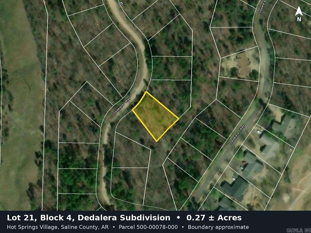 0.27 Acres of Residential Land for Sale in Hot Springs Village, Arkansas