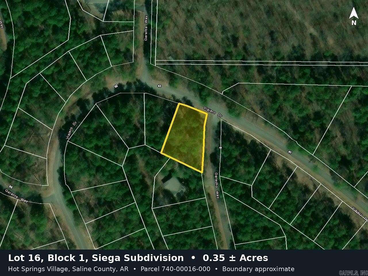 0.35 Acres of Residential Land for Sale in Hot Springs Village, Arkansas