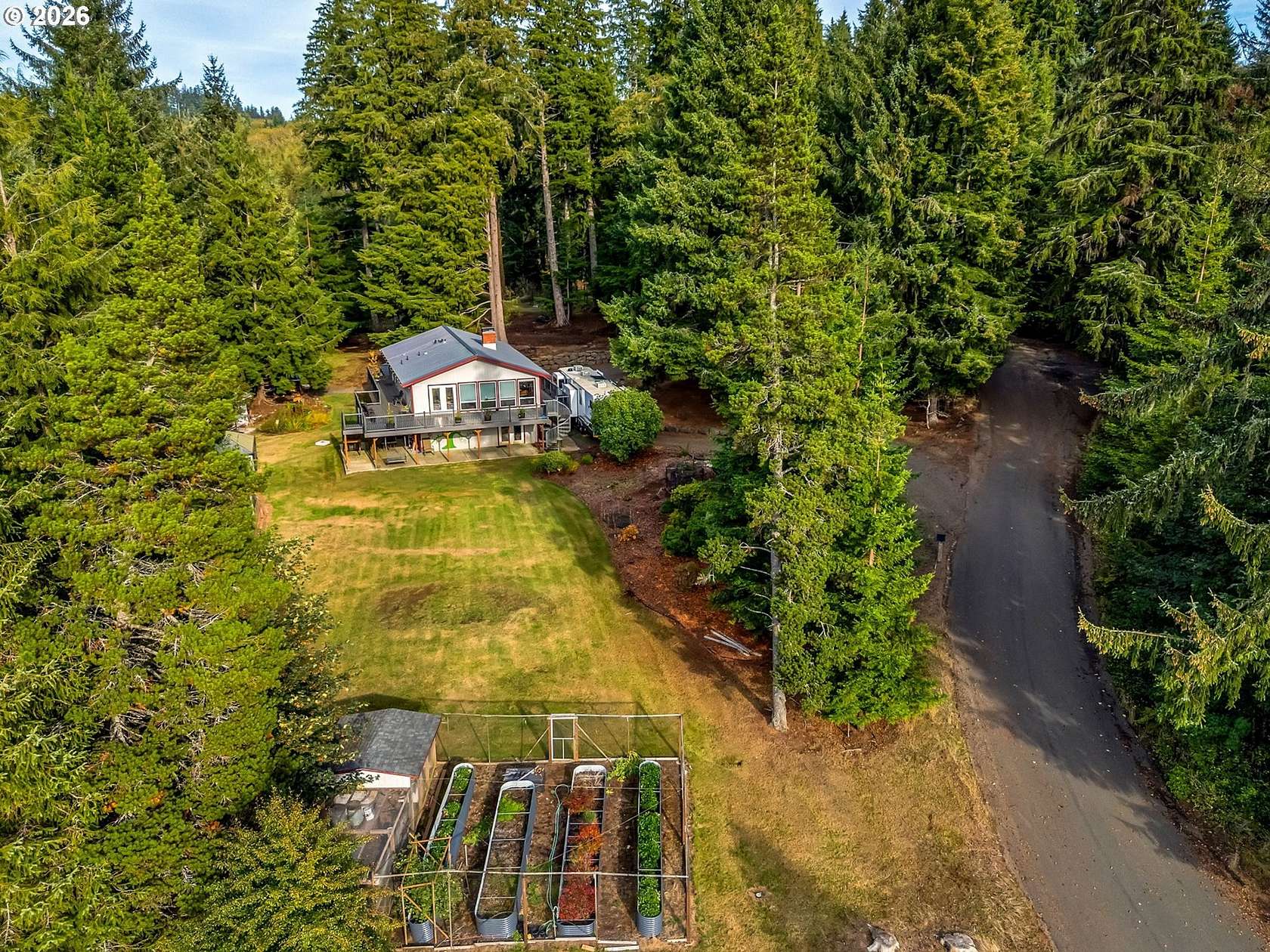 2 Acres of Land with Home for Sale in Astoria, Oregon