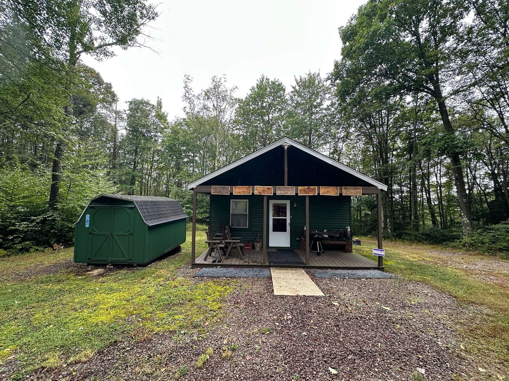 25 Acres of Recreational Land with Home for Sale in Fort Hill, Pennsylvania