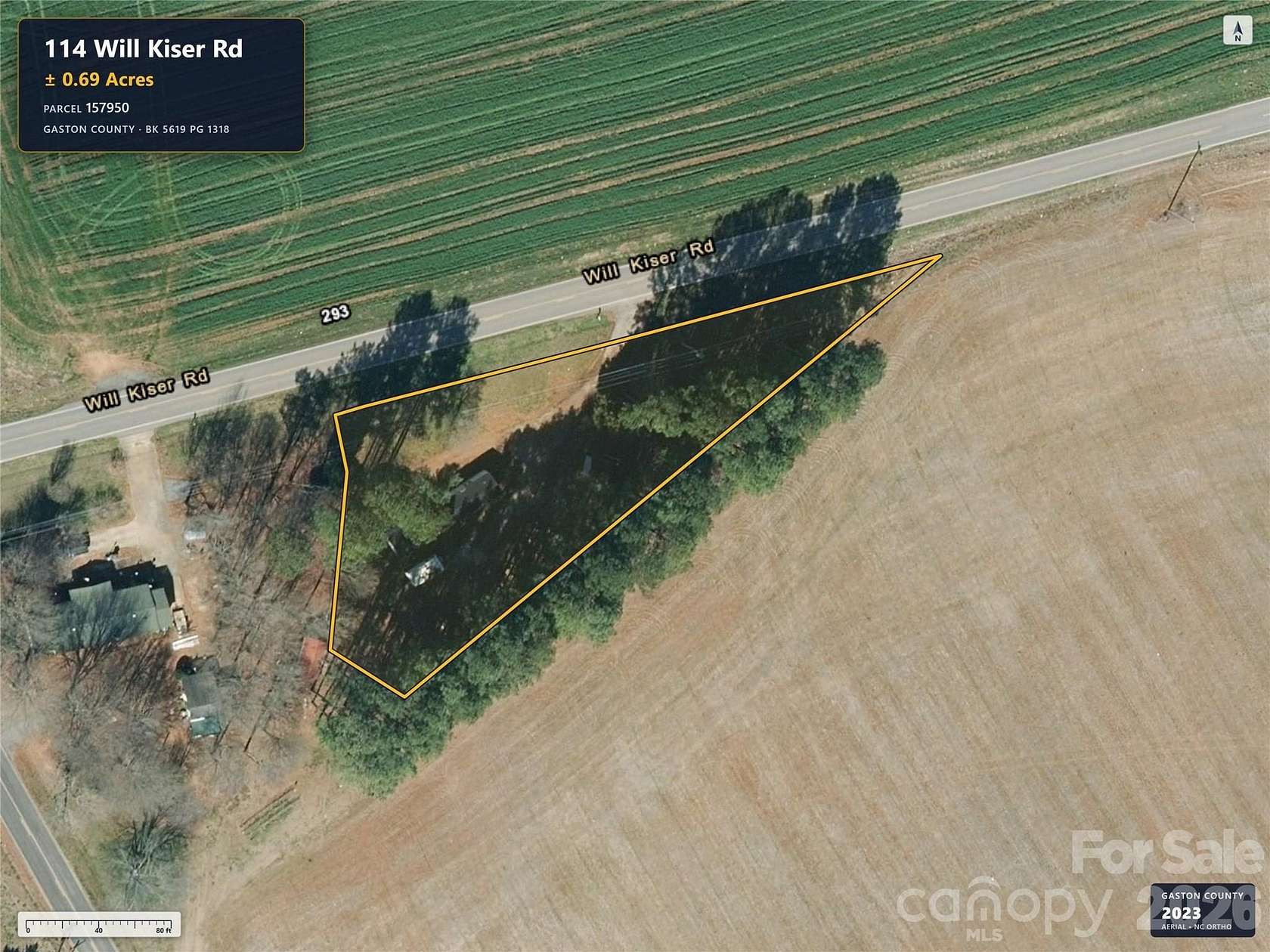 0.69 Acres of Residential Land for Sale in Crouse, North Carolina