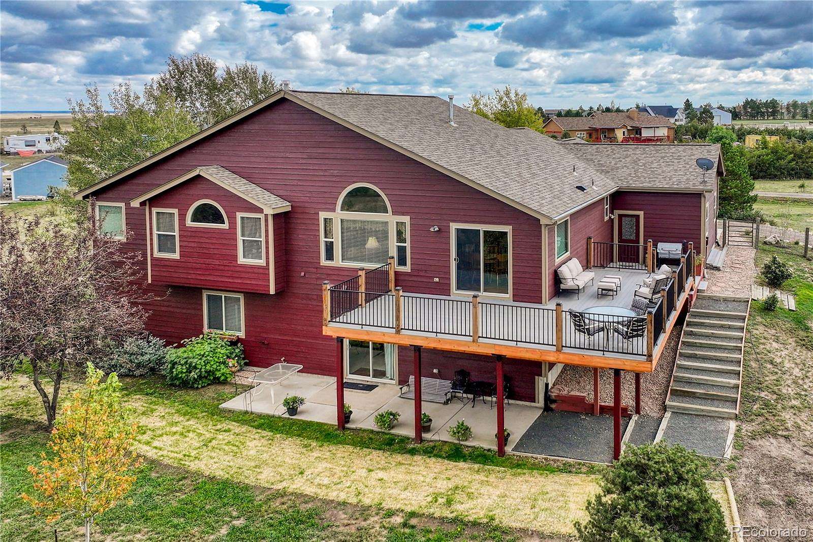 2 Acres of Land with Home for Sale in Elizabeth, Colorado