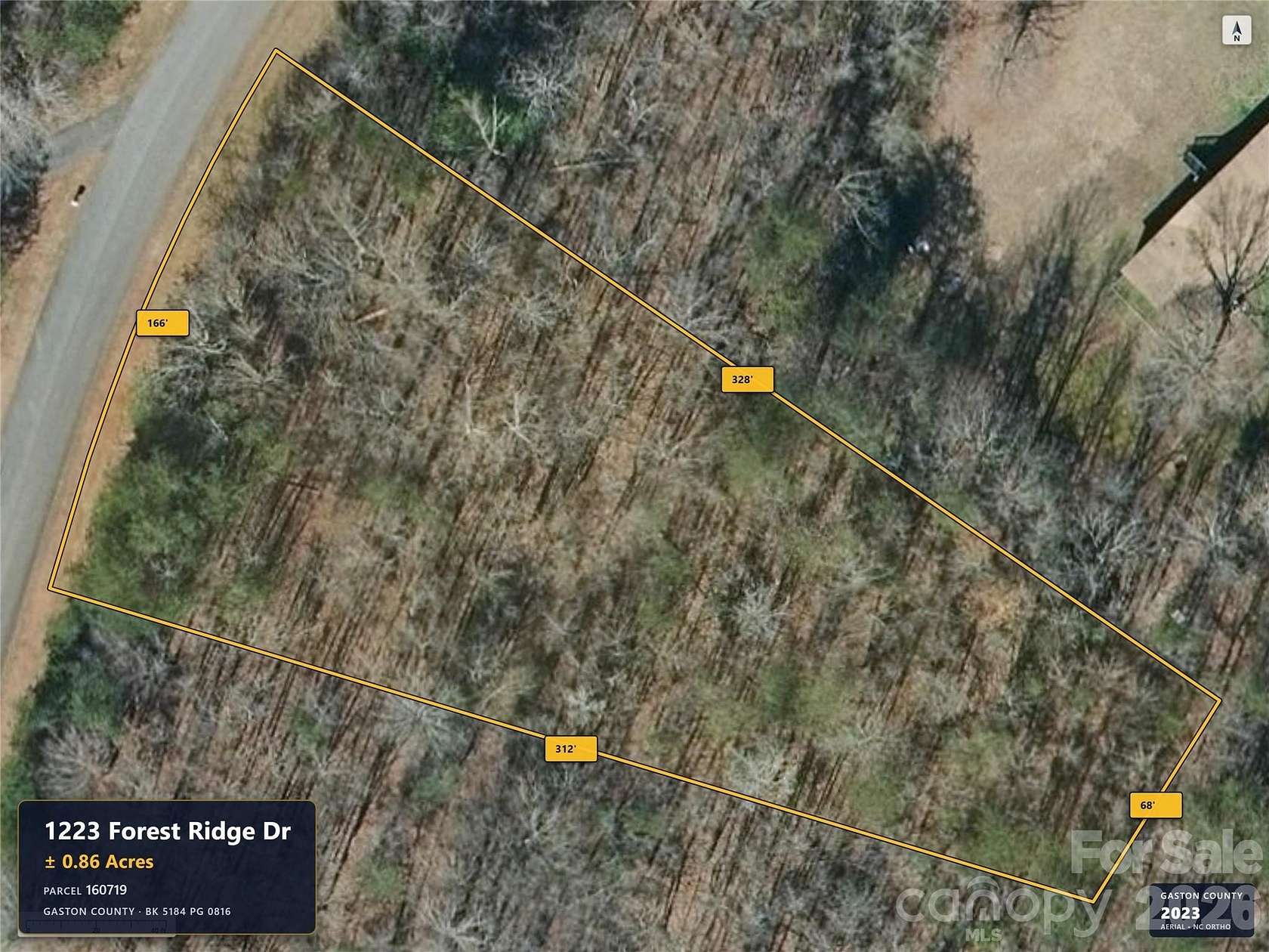 0.86 Acres of Residential Land for Sale in Bessemer City, North Carolina
