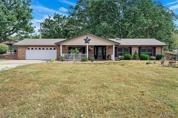 16.2 Acres of Land with Home for Sale in Bismarck, Missouri