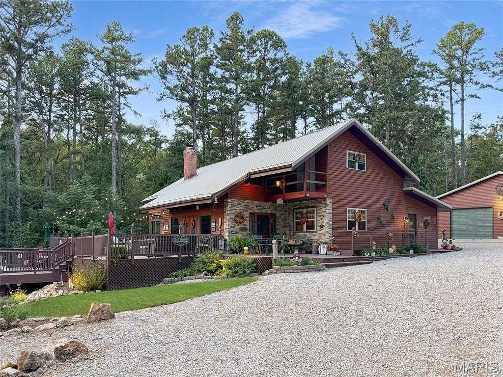 3.8 Acres of Land with Home for Sale in Potosi, Missouri