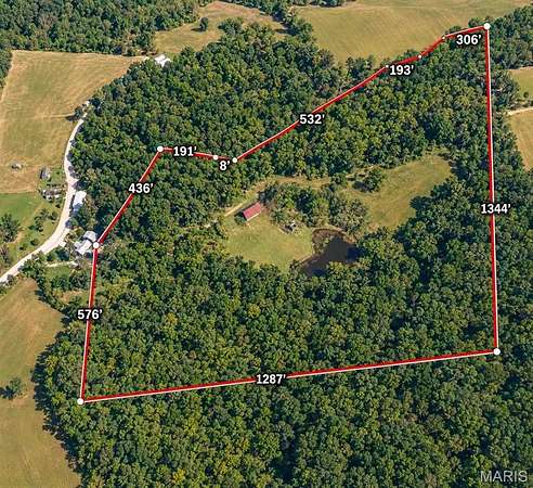 31.4 Acres of Agricultural Land for Sale in Robertsville, Missouri