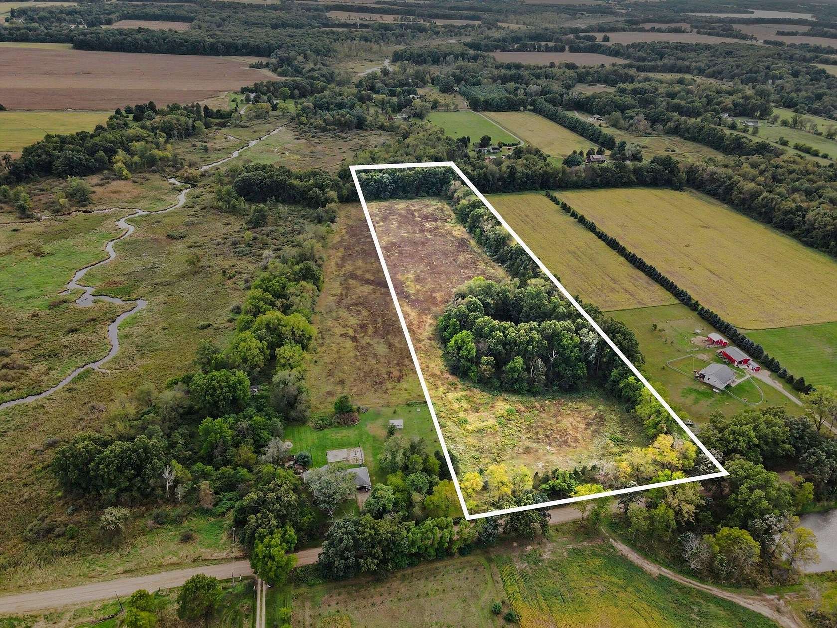 10 Acres of Residential Land for Sale in Vicksburg, Michigan