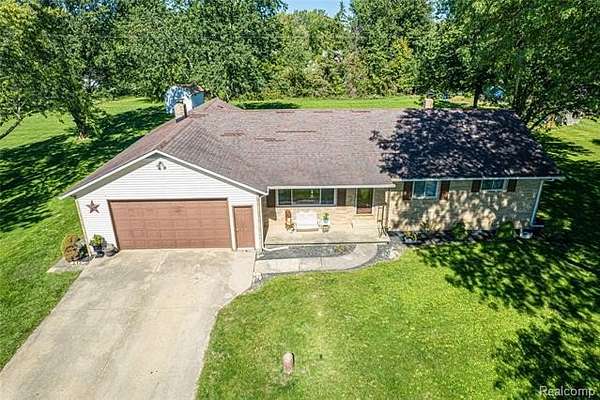 1.58 Acres of Land with Home for Sale in Vernon Township, Michigan