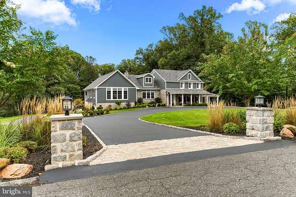 2.9 Acres of Land with Home for Sale in Springfield, Pennsylvania
