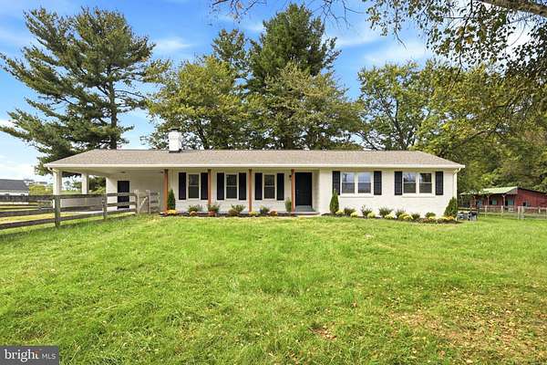 3 Acres of Land with Home for Sale in Purcellville, Virginia