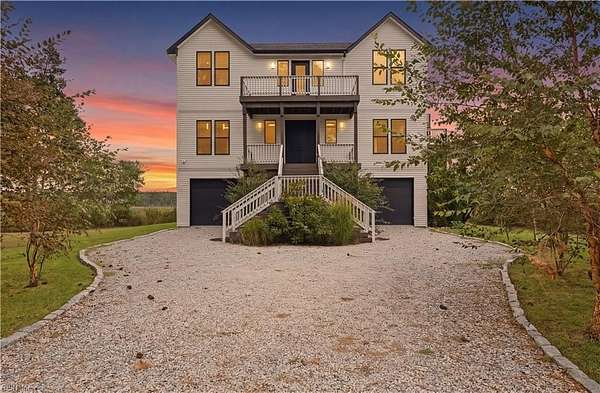 7.78 Acres of Land with Home for Sale in Poquoson, Virginia
