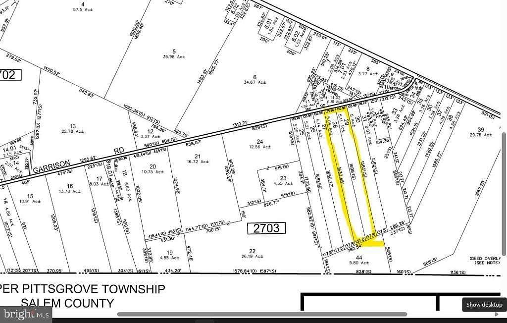 10.2 Acres of Land with Home for Sale in Monroeville, New Jersey