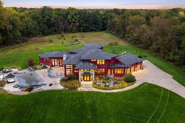 40 Acres of Recreational Land with Home for Sale in Vicksburg, Michigan
