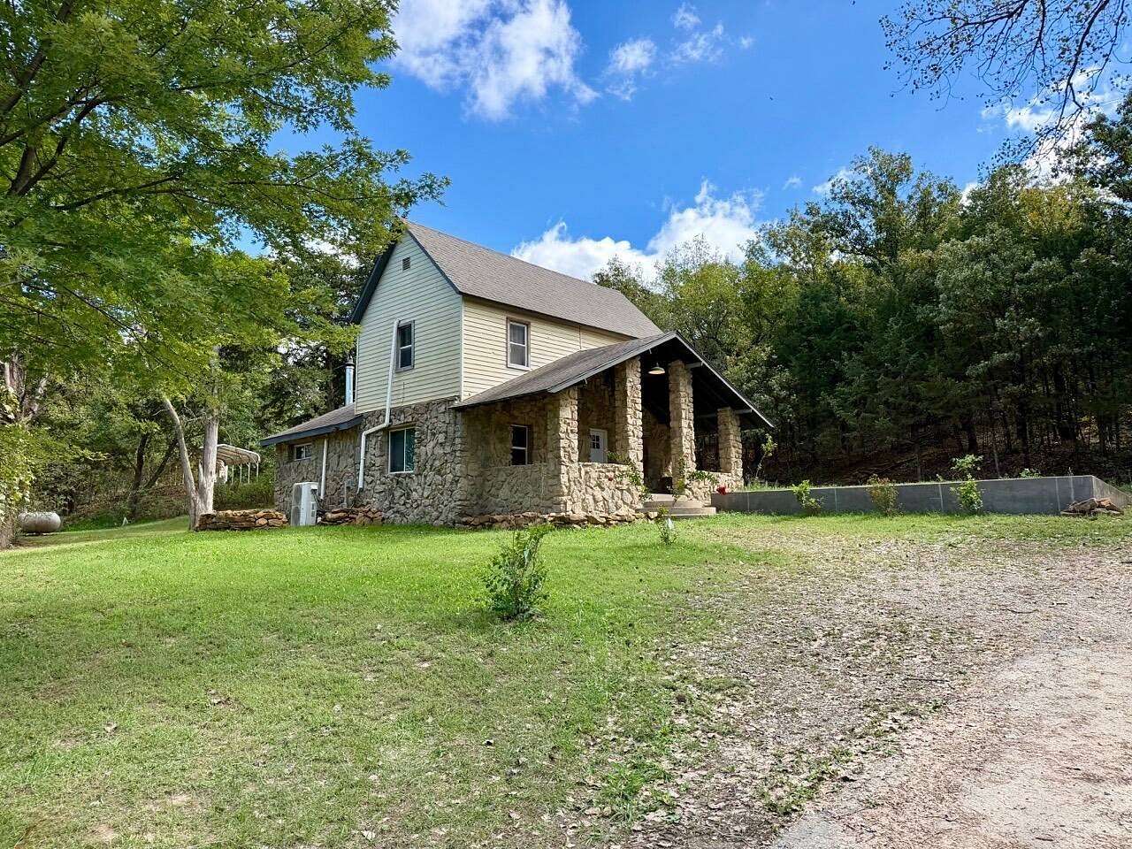 4.9 Acres of Land with Home for Sale in Niotaze, Kansas