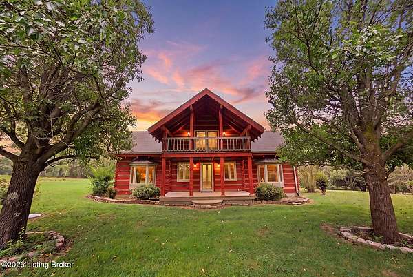 6.33 Acres of Land with Home for Sale in Taylorsville, Kentucky