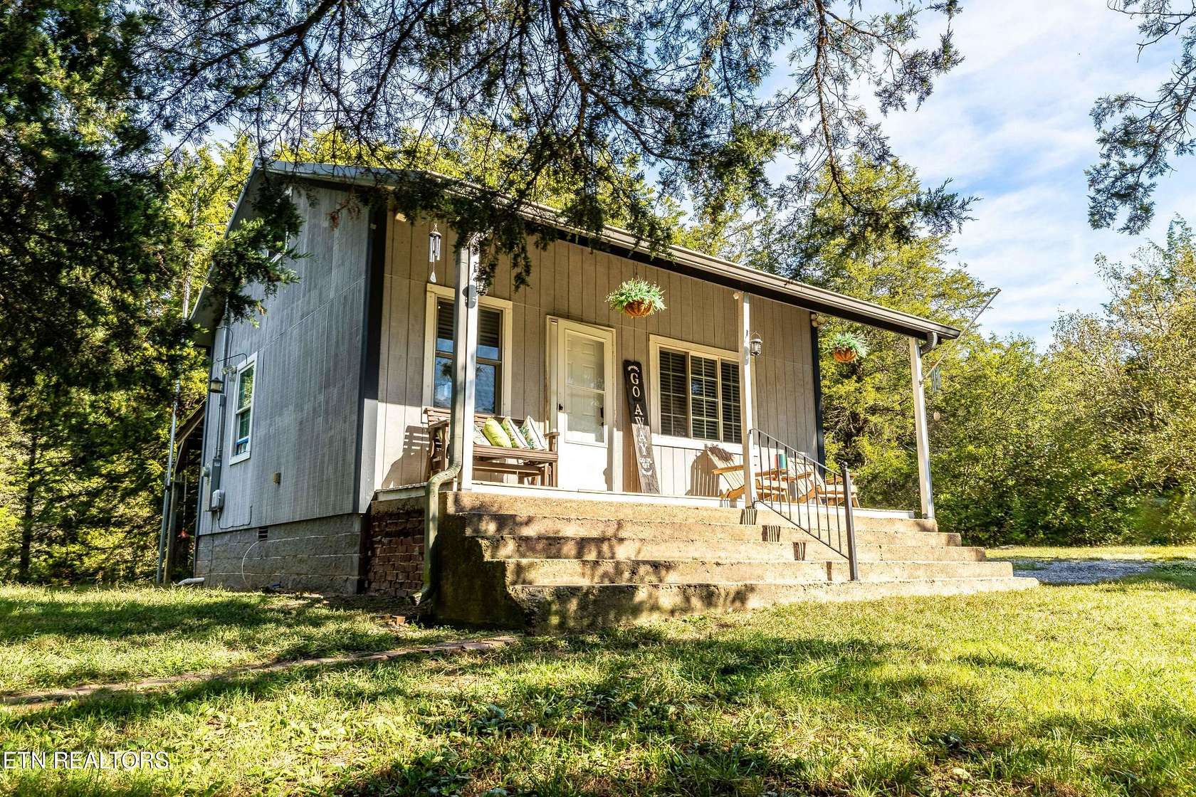 9.18 Acres of Land with Home for Sale in Knoxville, Tennessee