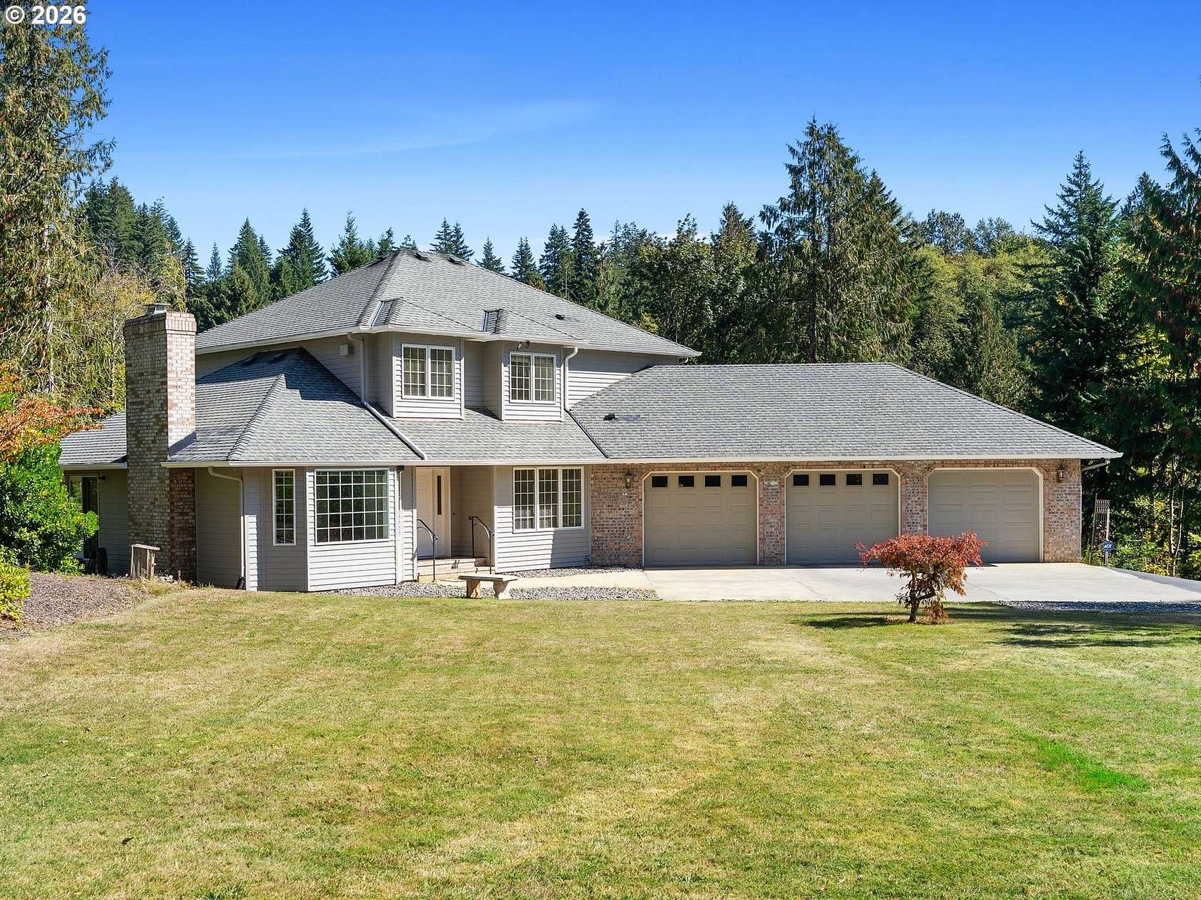 10.8 Acres of Land with Home for Sale in Rainier, Oregon