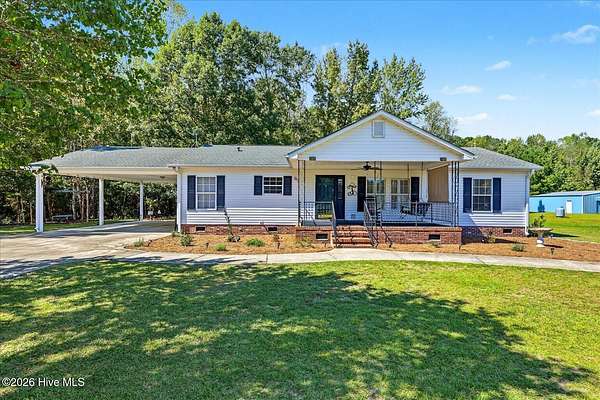 2 Acres of Land with Home for Sale in Hallsboro, North Carolina