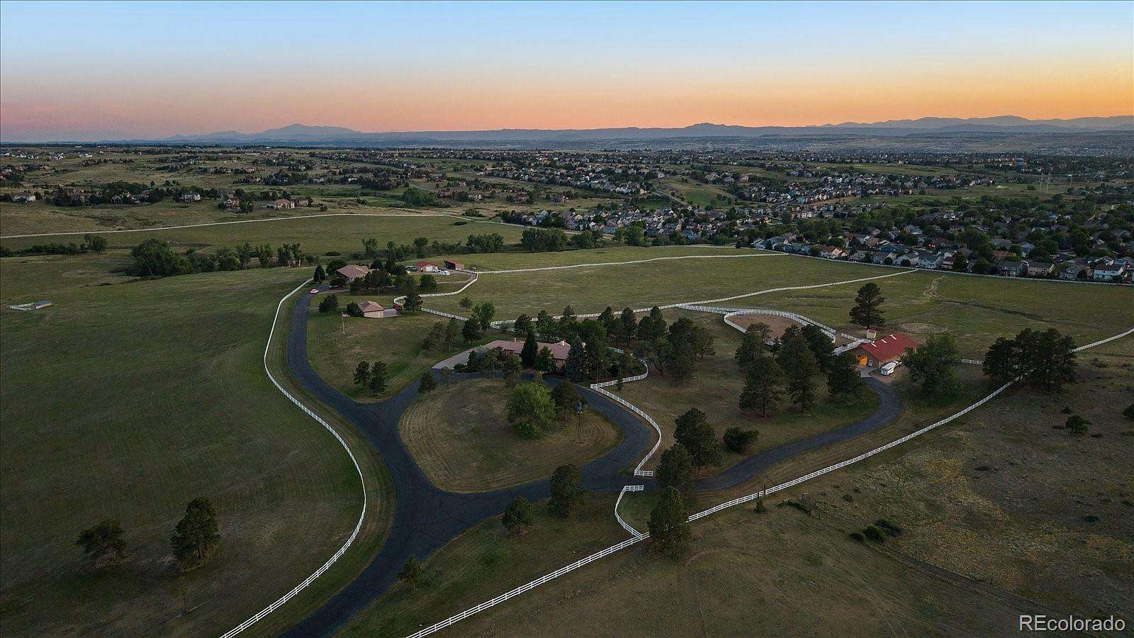 53 Acres of Land with Home for Sale in Parker, Colorado