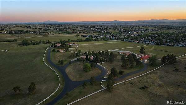 53 Acres of Land with Home for Sale in Parker, Colorado