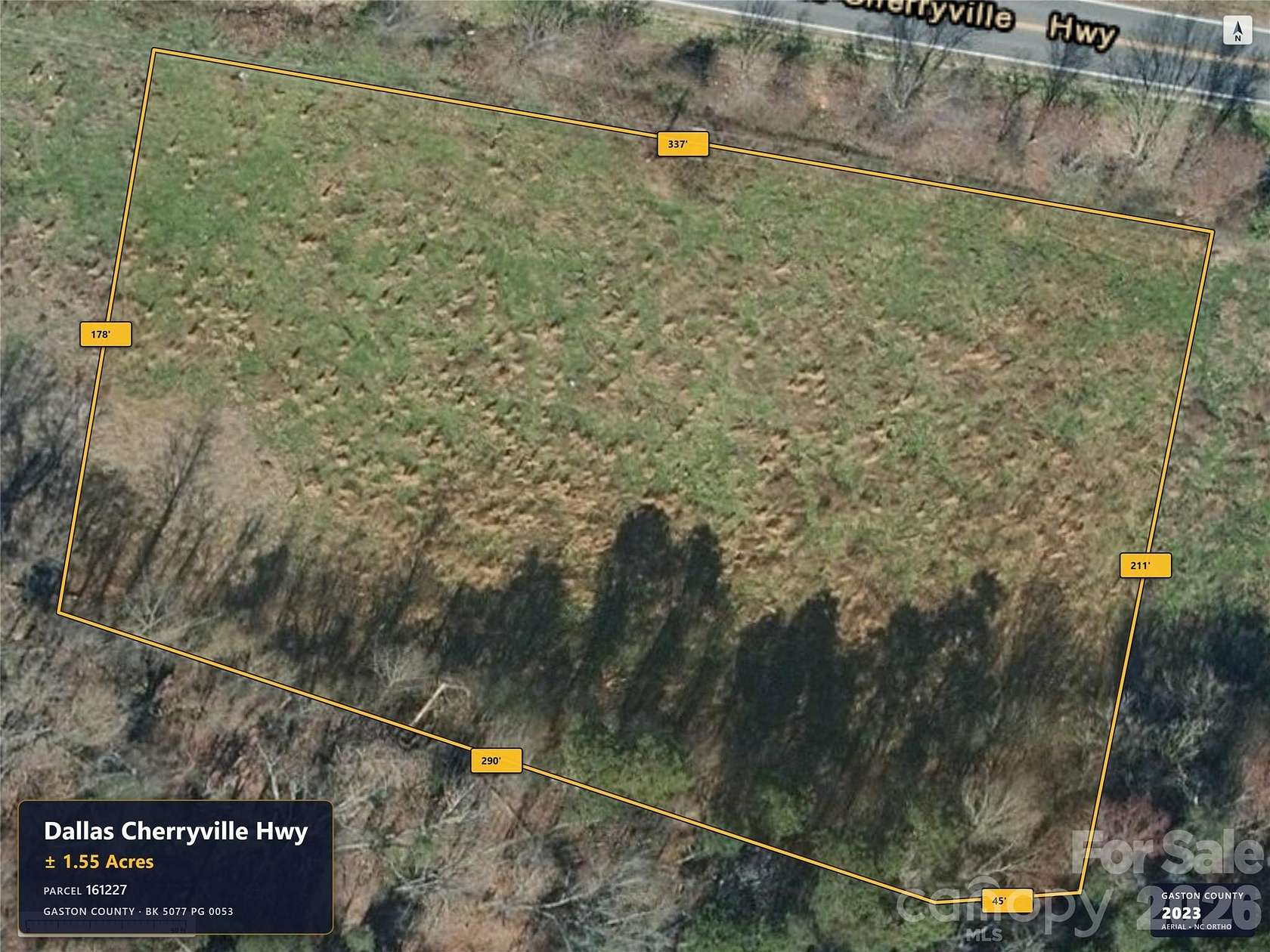 1.55 Acres of Mixed-Use Land for Sale in Bessemer City, North Carolina