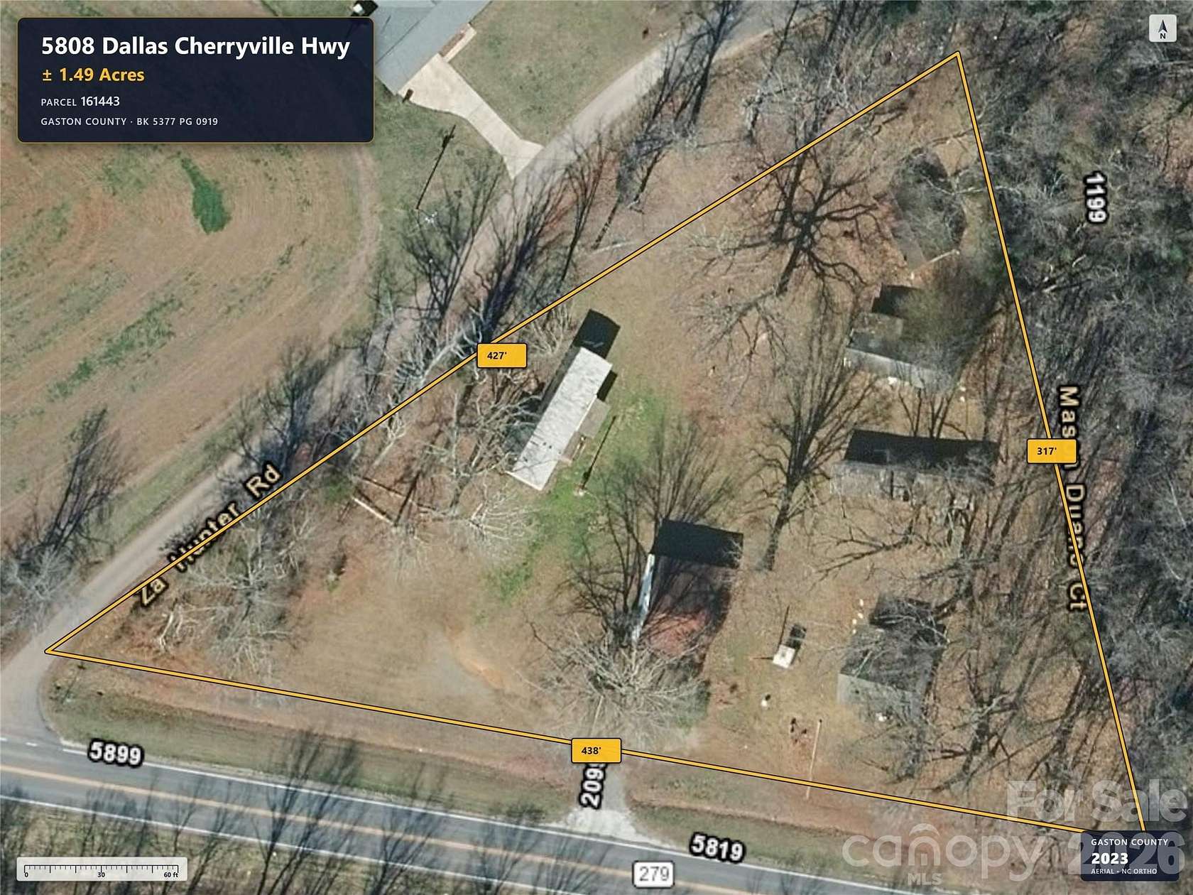 1.49 Acres of Residential Land for Sale in Bessemer City, North Carolina