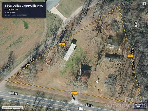 1.49 Acres of Residential Land for Sale in Bessemer City, North Carolina