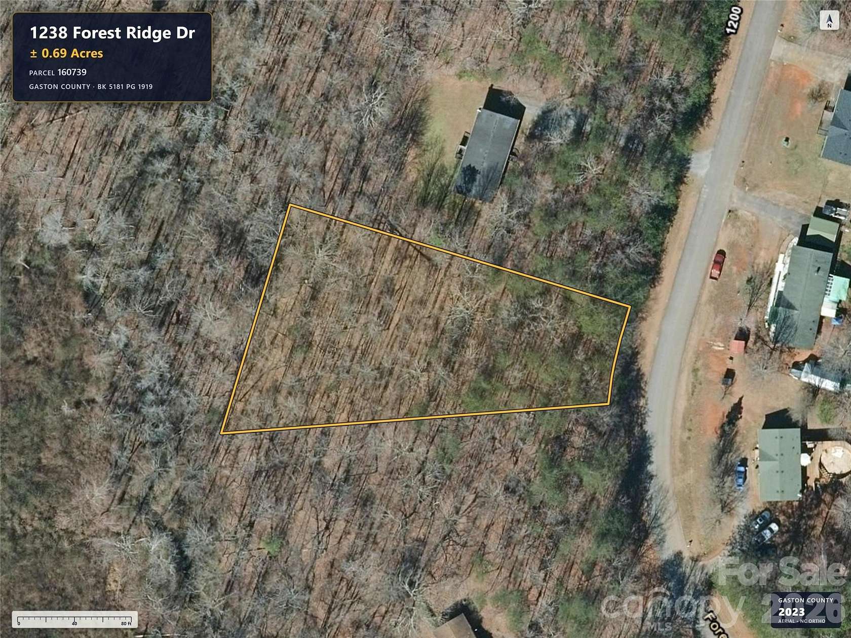 0.69 Acres of Residential Land for Sale in Bessemer City, North Carolina