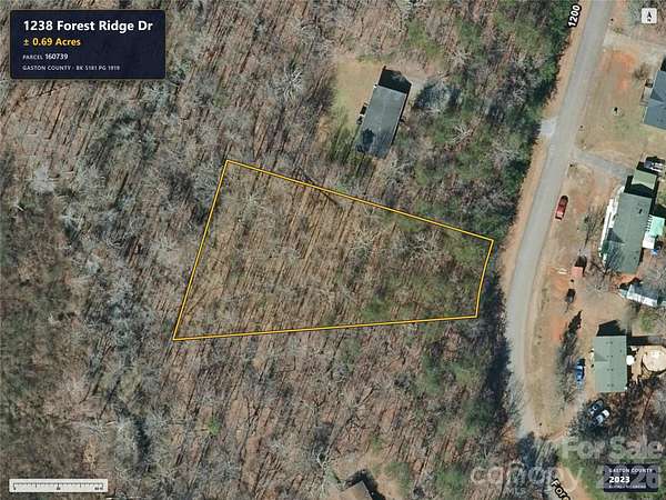 0.69 Acres of Residential Land for Sale in Bessemer City, North Carolina