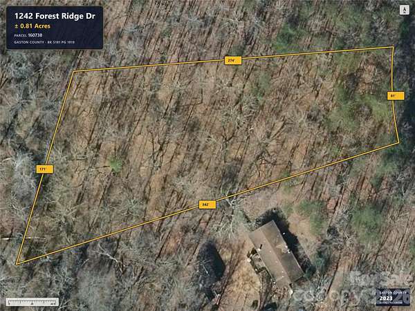 0.81 Acres of Residential Land for Sale in Bessemer City, North Carolina