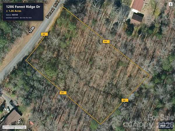 1.26 Acres of Residential Land for Sale in Bessemer City, North Carolina