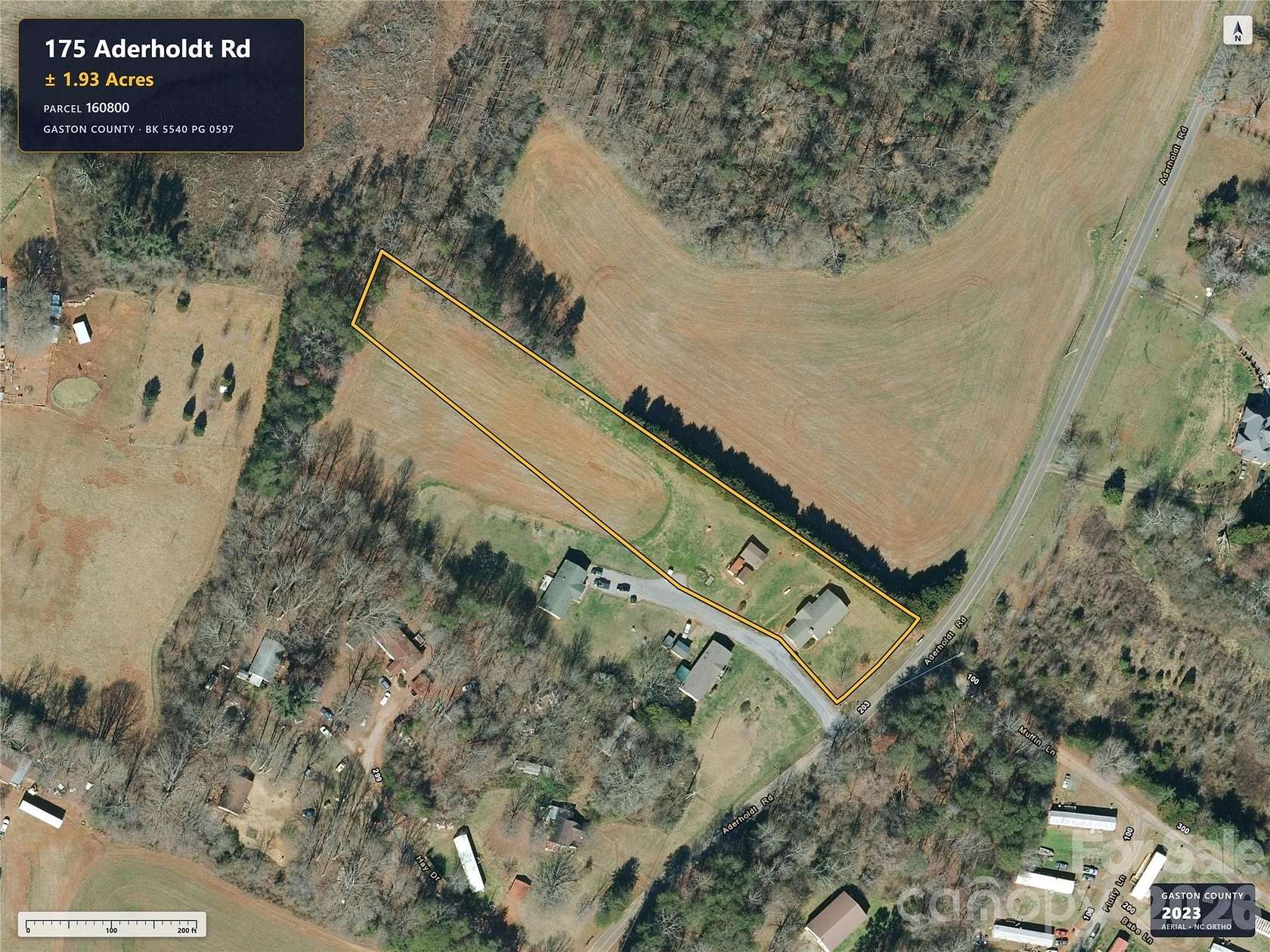 2 Acres of Residential Land for Sale in Bessemer City, North Carolina
